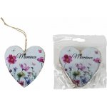 Srdce k zavěšení s nápisem MAMINCE, 10 ks D7877 – Zboží Dáma