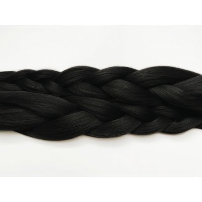 Kanekalon Easy Braid a Miss Rola Barva: 1B (black, černá), Značka: Miss Rola