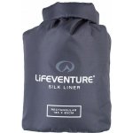 Lifeventure Silk Sleeping Bag Liner rectangular Šedá – Zboží Dáma