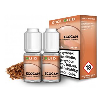 Ecoliquid Premium 2Pack ECOCAM 2 x 10 ml 20 mg