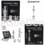 Kangertech Aerotank Mini clearomizer čirý 1,3ml – Zboží Mobilmania