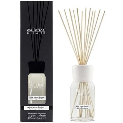 Millefiori Milano White Paper Flowers aroma difuzér s náplní 500 ml – Zboží Dáma