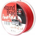 Hell Cat Šňůra Round Braid Power Red 1000m 0,60mm 75kg – Zboží Mobilmania