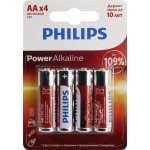 Philips Power Alkaline AA 4ks LR6P4F/10 – Zboží Živě