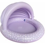 Swim Essentials Lila Leopard se stříškou 100 cm – HobbyKompas.cz