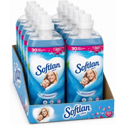 Softlan 3D Ultra aviváž s vůní svěžího vánku 12 x 1 l 45 PD – Zboží Mobilmania