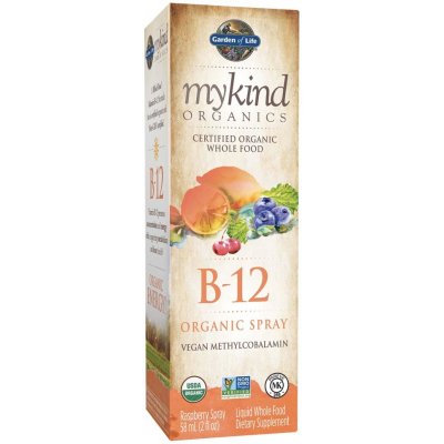 Garden of Life Vitamín KIND Organics B12 sprej 58 ml – Zboží Mobilmania