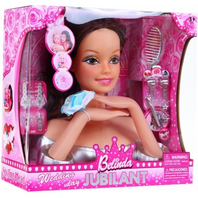 Mamido Česací hlava panenky na stylizaci účesů 8830 – Sleviste.cz