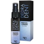 Dedra Dent přírodní bylinný ústní sprej MENTHOL & FRESH s mátou tymiánem & hřebíčkem svěží dech bez cukru 30 ml – Zboží Mobilmania