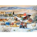 Ravensburger Zima na farmě 1000 dílků – Zboží Mobilmania