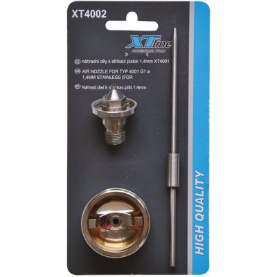 XTLINE XT4019 Náhradní díly ke stříkací pistoli, velikost trysky 1,4 mm k XT4018 – Sleviste.cz