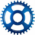 Převodník Burgtec Shimano Direct Mount Thick Thin Barva: Deep Blue, Velikost převodníku: 30T – Zboží Mobilmania