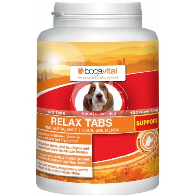 Bogar bogavital RELAX TABS Support, pes, 180 g/120 tablet