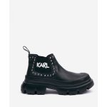 Karl Lagerfeld kotníková obuv s elastickým prvkem KL43531 black – Hledejceny.cz