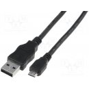 usb kabel Digitus AK-300110-030-S USB 2.0 A samec na USB micro B samec, 2x stíněný, 3m