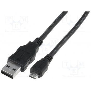 Digitus AK-300110-030-S USB 2.0 A samec na USB micro B samec, 2x stíněný, 3m