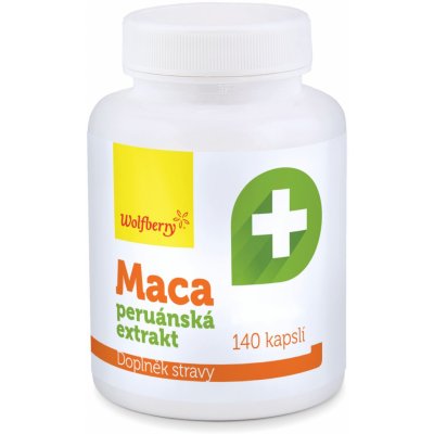 Wolfberry Maca peruánská extrakt kapsle prostata potence vitalita 140 kapslí – Hledejceny.cz