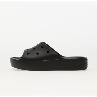 Crocs pantofle Classic Platform Slide černá – Zbozi.Blesk.cz