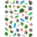 Samolepky na nehty Laser Leaf JO 1668 – Zboží Dáma