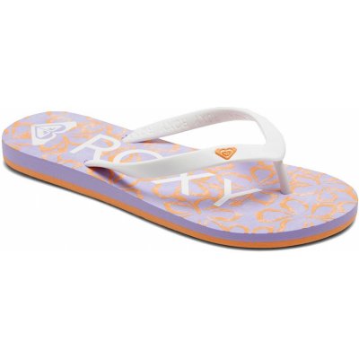 Roxy žabky Tahiti VII WL0 white/lavender – Zboží Mobilmania