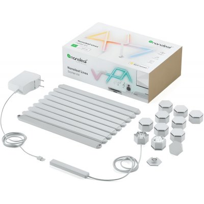 Nanoleaf Lines Starter Kit 9PK NL59-K-0002LW-9PK-EU – Hledejceny.cz