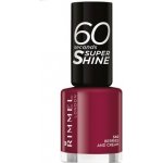 Rimmel London 60 Seconds Super Shine Nail Polish 340 Berries And Cream 8 ml – Hledejceny.cz