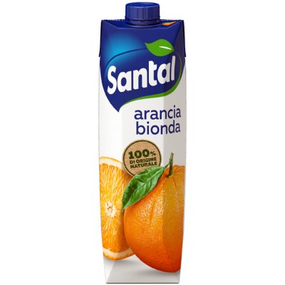 Santal Džus pomeranč 40% 1 l – Zboží Mobilmania