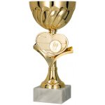 Kovový pohár Zlatý 25 cm 12 cm – Zbozi.Blesk.cz