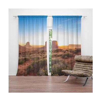 Sablio Závěs Skály v poušti 2: 2ks 140x250cm – Hledejceny.cz