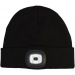 L-Merch pletená čepice s Led světlem C1458 Black – Hledejceny.cz