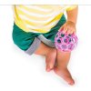 Chrastítko Oball chrastítko RATTLE 10 cm dark pink