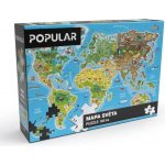 POPULAR Mapa světa 160 dílků – Zboží Dáma