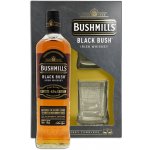 Bushmills Black Bush 40% 0,7 l (dárkové balení 2 sklenice) – Zboží Mobilmania