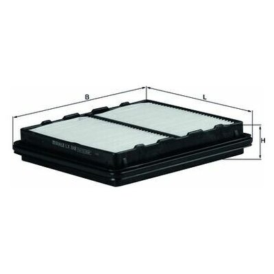 MAHLE ORIGINAL Vzduchový filtr LX848 – Hledejceny.cz