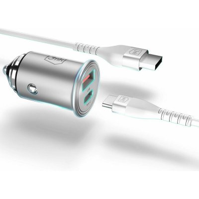 3mk Hyper Car Charger 45W nabíječka do auta, USB-A/USB-C (PD) | Zboží Auto