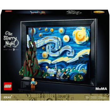 LEGO® Ideas 21333 Vincent van Gogh Hvězdná noc