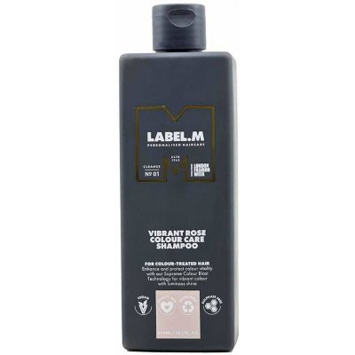 Label.m Vibrant Rose Colour Care Shampoo Šampon pro péči a barvu 300 ml