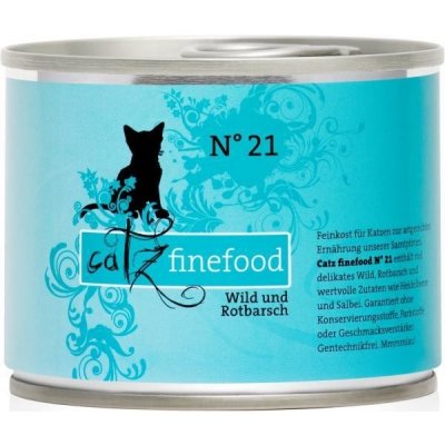 Petnature Catz Finefood No.21 se zvěřinou & okouníkem 200 g