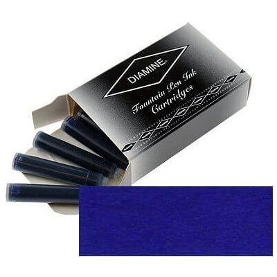 Diamine Imperial Blue inkoustové bombičky 6 ks