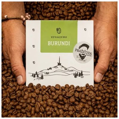 Upraženo Pražičova limitka Burundi 100% Arabica zrnková 250 g – Hledejceny.cz