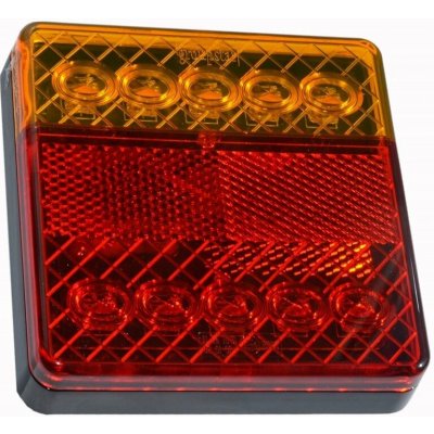 Sdružené světlo LED, bez SPZ, 100 x 100 x 21 mm – Hledejceny.cz
