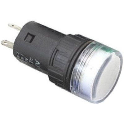 Kontrolka 24V LED 19mm bílá – Hledejceny.cz