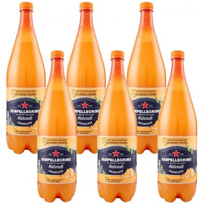 San pellegrino Sanpellegrino perlivý nealkoholický nápoj L' Aranciata 6 x1,2 l – Sleviste.cz