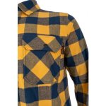 Bennon Pippo flanelová košile okrová/modrá – Hledejceny.cz