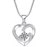 Olivie Stříbrný nahrdelník srdíčko 3249 – Zboží Dáma