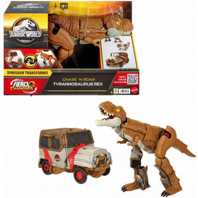 Mattel Jurský svět Dinosaur Transforms TYRANOSAURUS REX – Hledejceny.cz