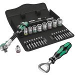 WERA 004046 Zyklop Speed 8100 SB 6, 29 d. upínací část 3/8" - metrická – Sleviste.cz