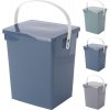 Úklidový kbelík CZ vědro hranaté s víkem pračka mix barev plast 5,5 l