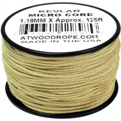 ARM 125 MICROCORD 1,18mm. 125' Yellow Kevlar KT125-YELLOW – Zboží Dáma