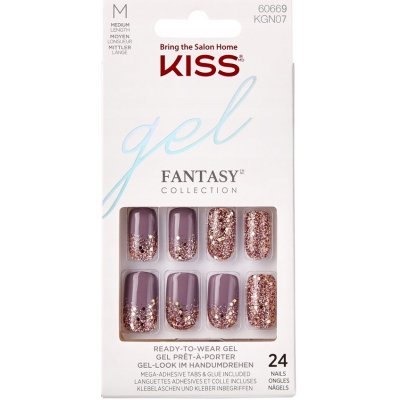 Kiss Gelové nehty 60669 Gel Fantasy 24 ks – Sleviste.cz